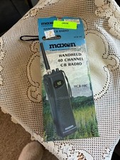 Maxon HCB-10C Handheld 40 Channel CB Radio - UNTESTED W/Box