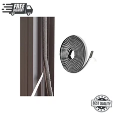 33FT Brush Weather Stripping - Weatherstripping for Sliding Windows/Glass Doors,