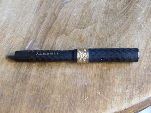 Old 1950's Parker/Eversharp Fountain Pen w/Black & Gold Trim - Picture 8 of 14