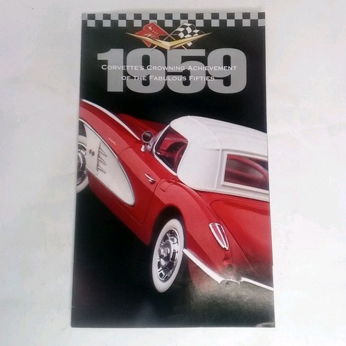 Franklin Mint Brochure Only 1959 Chevrolet Corvette Collectible Model Car - Picture 3 of 4