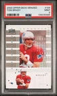 2000 UD GRADED #104 TOM BRADY ROOKIE RC 535/1325 PSA 9
