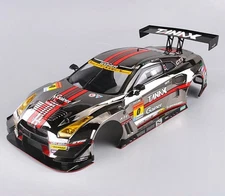 1/10 RC BODY Shell NISSAN R35 GT-R NISMO GAINER TANAX Body *FINISHED* #48663