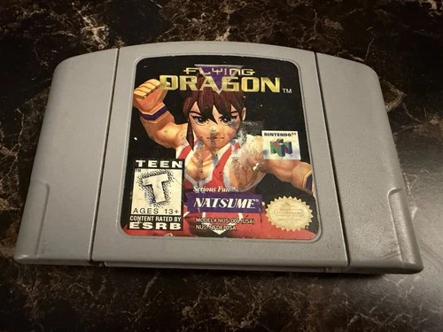 Flying Dragon (Nintendo 64 1998) Game Cartridge Only Authentic Tested