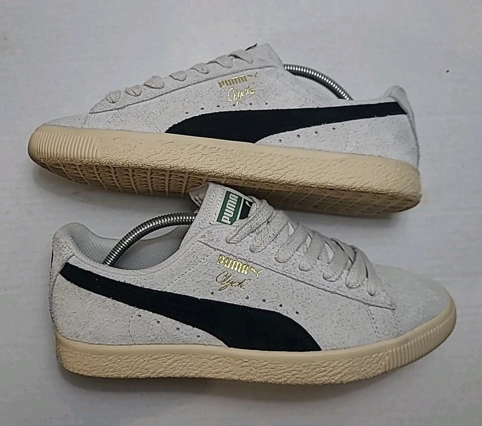 PUMA Clyde Hairy Suede Mens 10 Excellent Condition - Image 4 of 4