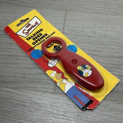 Vtg 2006 Pacific Direct Simpsons Homer Talking Bottle Opener | Dead Battery