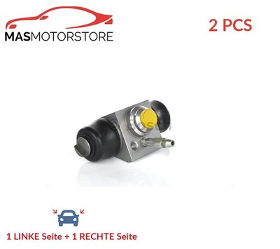 RADBREMSZYLINDER TROMMELBREMSE PAAR BOSCH 0 986 475 433 2PCS P FÜR SKODA