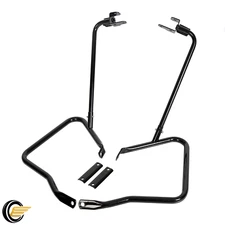 Saddlebag Bracket Guard Bars For Harley Touring Street Road Glide FLHX 2014-2024