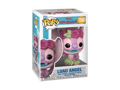 ✴️ Funko Pop 1568 Stitch - Disney Luau Angel - Figurine Vinyle neuve ✴️ - Foto 3 di 3
