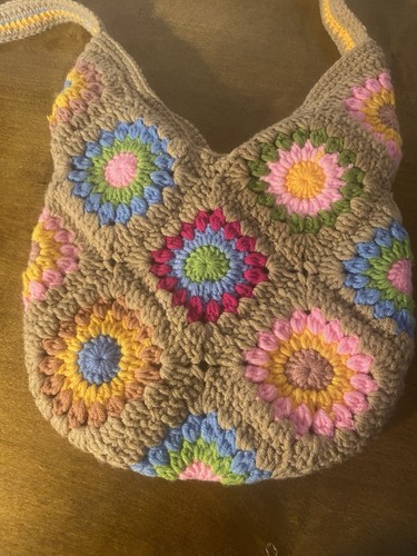 Earthbound Trading Granny Square Purse - Picture 2 of 5