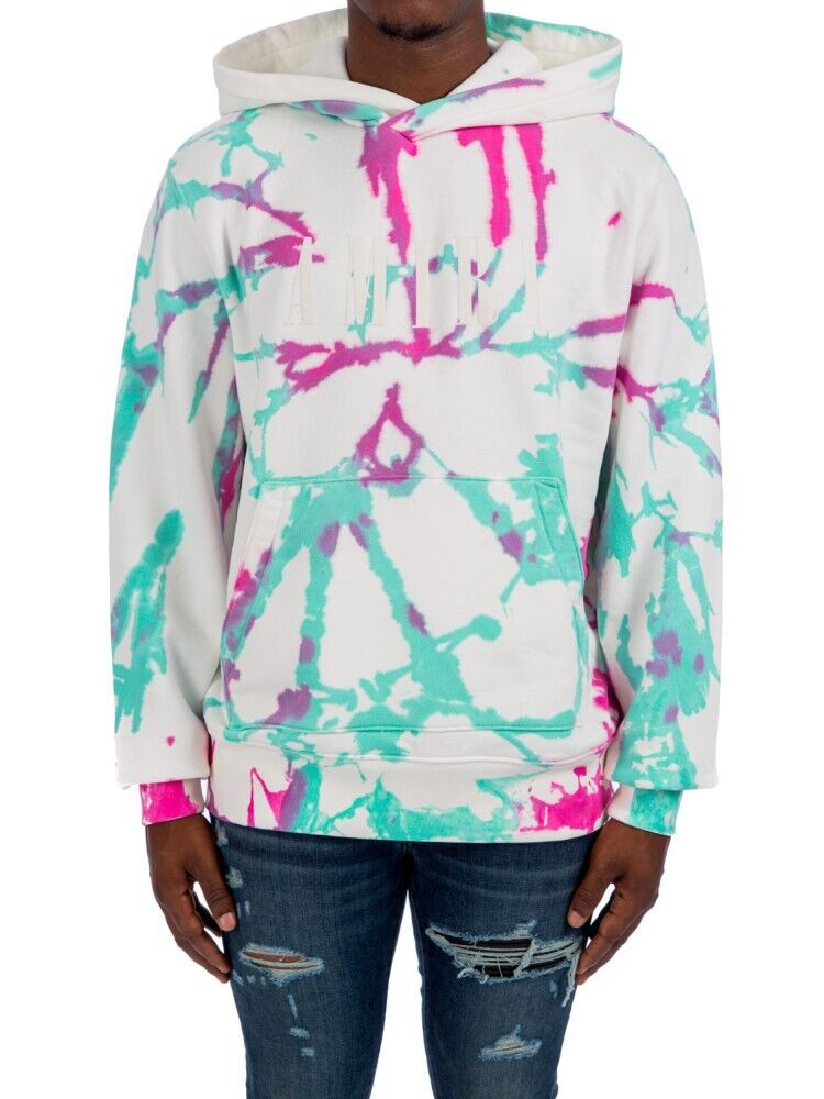 AMIRI Tie Dye Core Logo Sweatshirt hoodie amiri size: Large AMIRI Tie Dye Core Logo Sweatshirt hoodie amiri size: Large