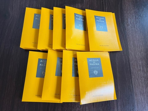 9x Acqua di Parma Colonia Pura 1.5ml/0.05oz Men Eau de Cologne Spray Samples Lot
