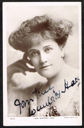 Rotary ☆ EDWARDIAN THEATRE ACTORS & ACTRESSES ☆ 1900s Postcards #1661 to #1760 - Picture 244 of 250