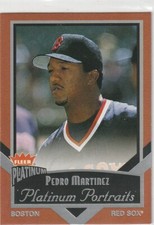 2003 Fleer Platinum Portraits #15 Pedro Martinez Boston Red Sox