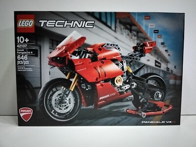 LEGO Technic 42107 Technic Ducati Panigale V4 R- Sealed - Next business day ship