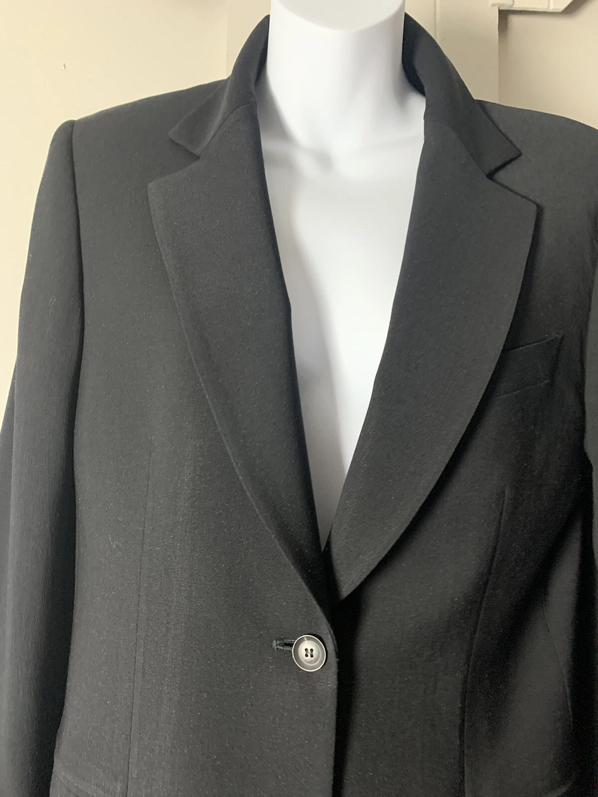 Gucci 44 nero manica lunga blazer uomo #883Gucci 00 01454 0513 D6755 lana italia