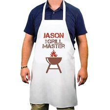 Personalized Father's Adult Apron | Fathers Day | Grandpa | Dad | Papa
