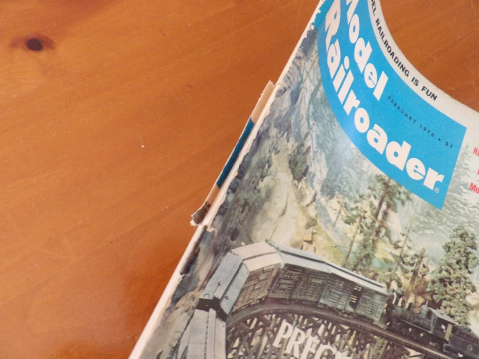MODEL RAILROADER Magazine February 1976 - Image 2 of 3