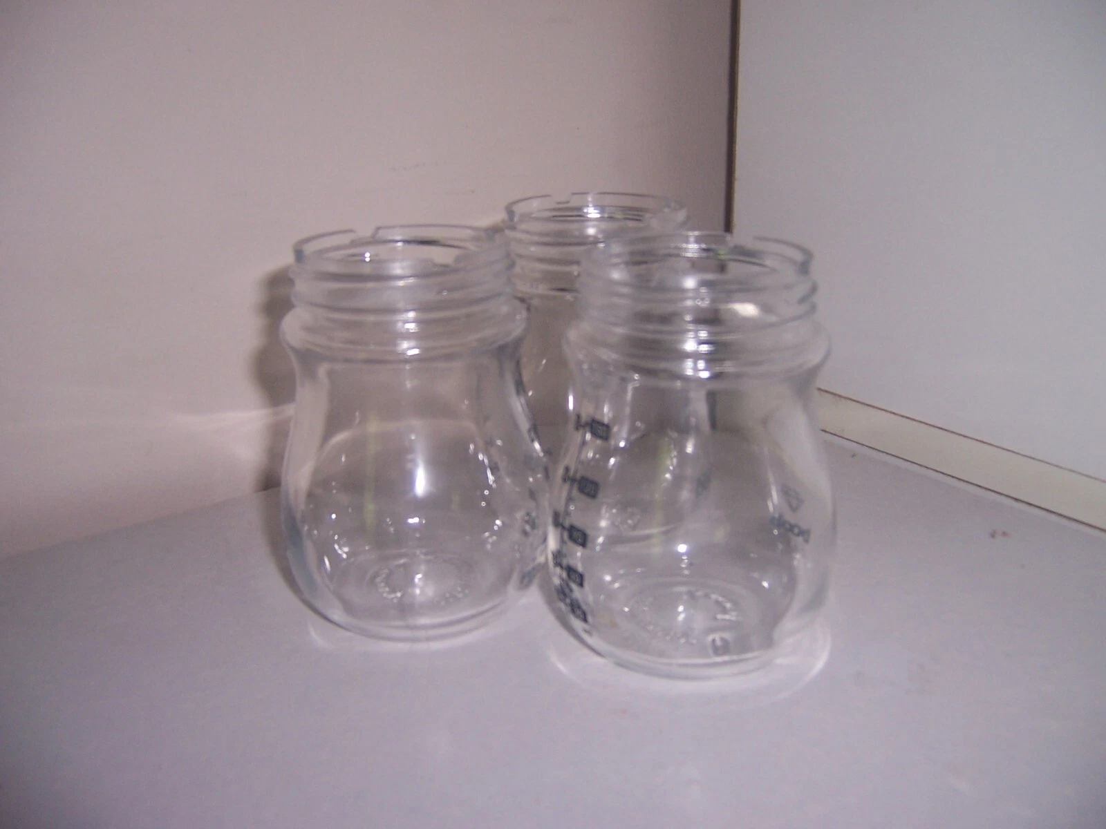 joovy boobs diamond glass baby bottles 5 oz bottles only