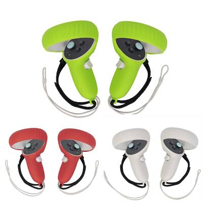 2Pcs VR Accessories Silicon Protective Cover For Oculus Quest 2 VR Controller