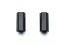 Reve D Aluminum 3x6mm Diameter 12mm Collar 2 pcs Black for 1/10 Drift REVRCCL120