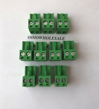 Lot of 10 - 2 Pin 5.08mm Phoenix Speaker Contact Connector PCB Terminal Block