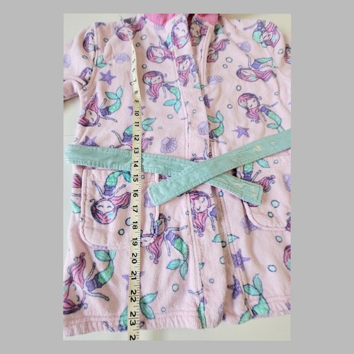 Saint Eve Mermaid Pink Bath/Swim Robe Cover Up Size 5/6 - Picture 5 of 5