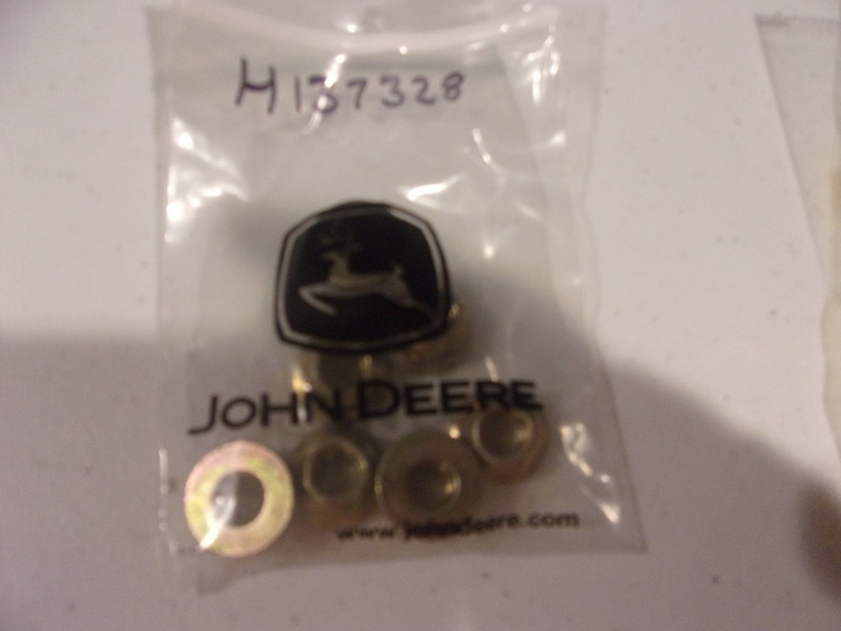 OEM JOHN DEERE H137328 NUT JUST 1 | eBay