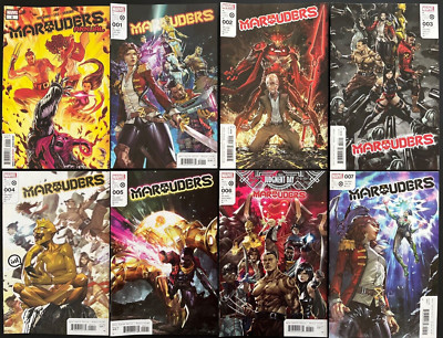 MARAUDERS (2022) #1-12+Annual complete; Marvel; Orlando, Carlini, MOMOKO; Krakoa
