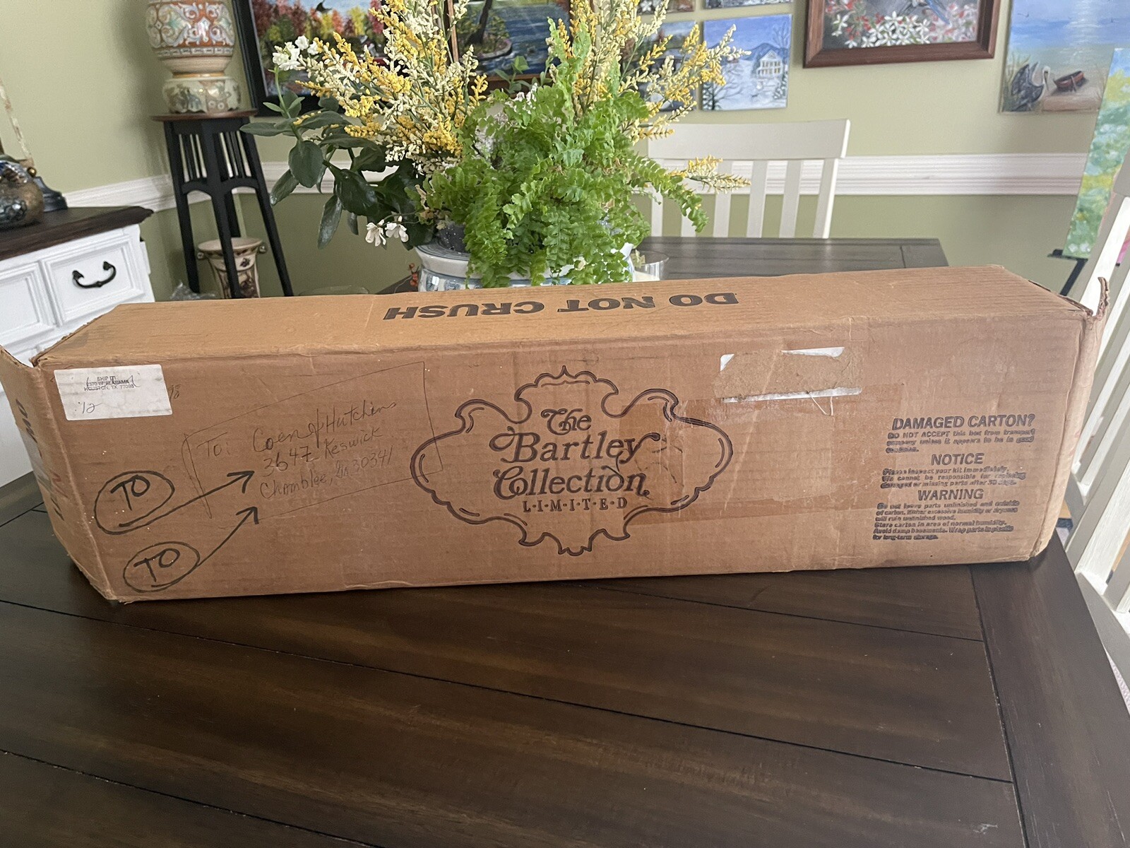 Vintage BARTLEY FURNITURE Open Shelf Furniture Kit, NEW *RARE AMAZING