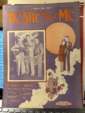 A to Z of forgotten But FUN old time 9x12 sheet music 3-pack