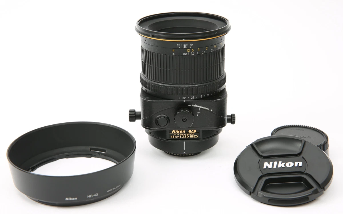 Nikon PC-E Micro NIKKOR 45mm Camera Lenses for sale | eBay