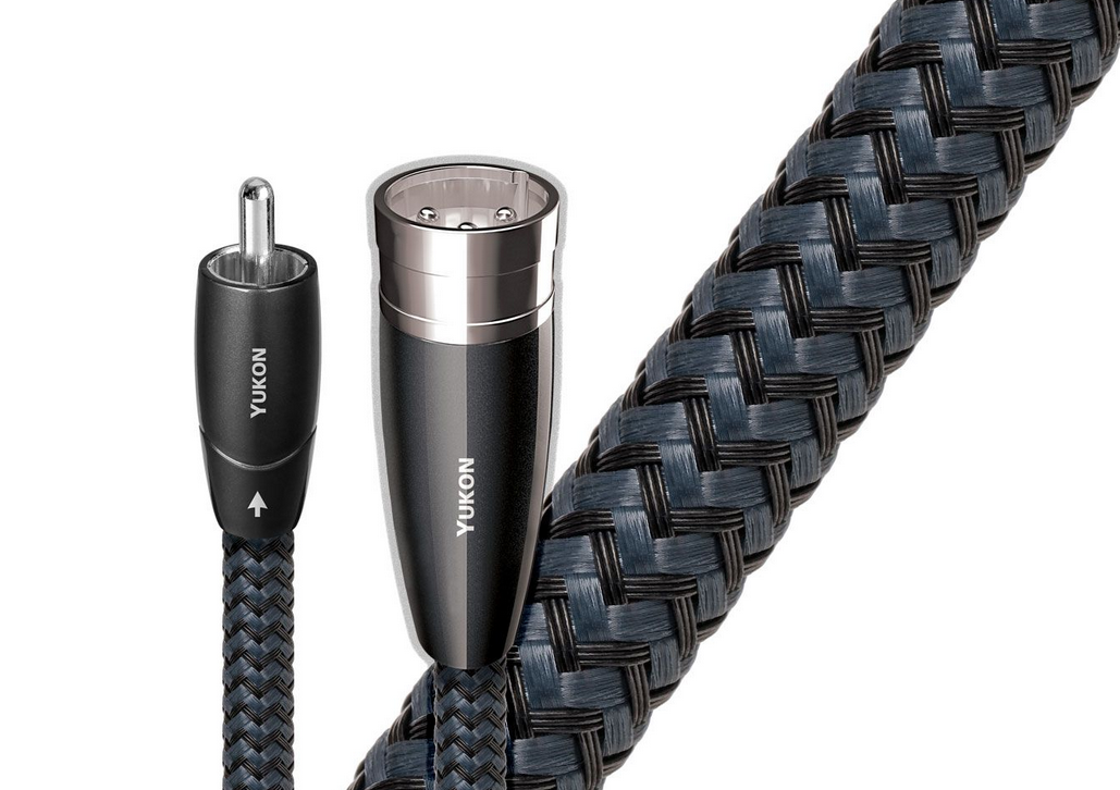 Audioquest Yukon analog interconnect cable pair XLR plugs 1.5m 5' new