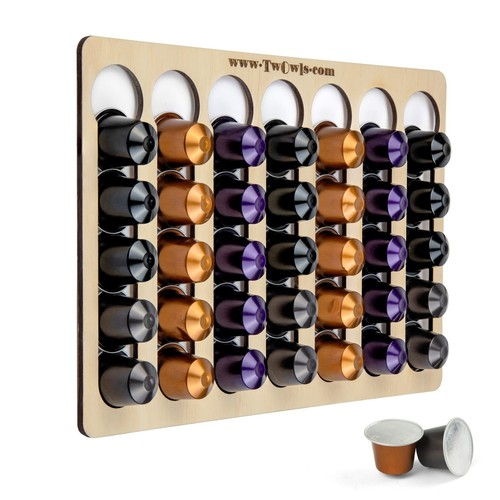 Kapseln Halter Wandhalterung Kapsel-Spender Rack Nespresso für 15 - 35 Kapseln - Bild 70 von 101