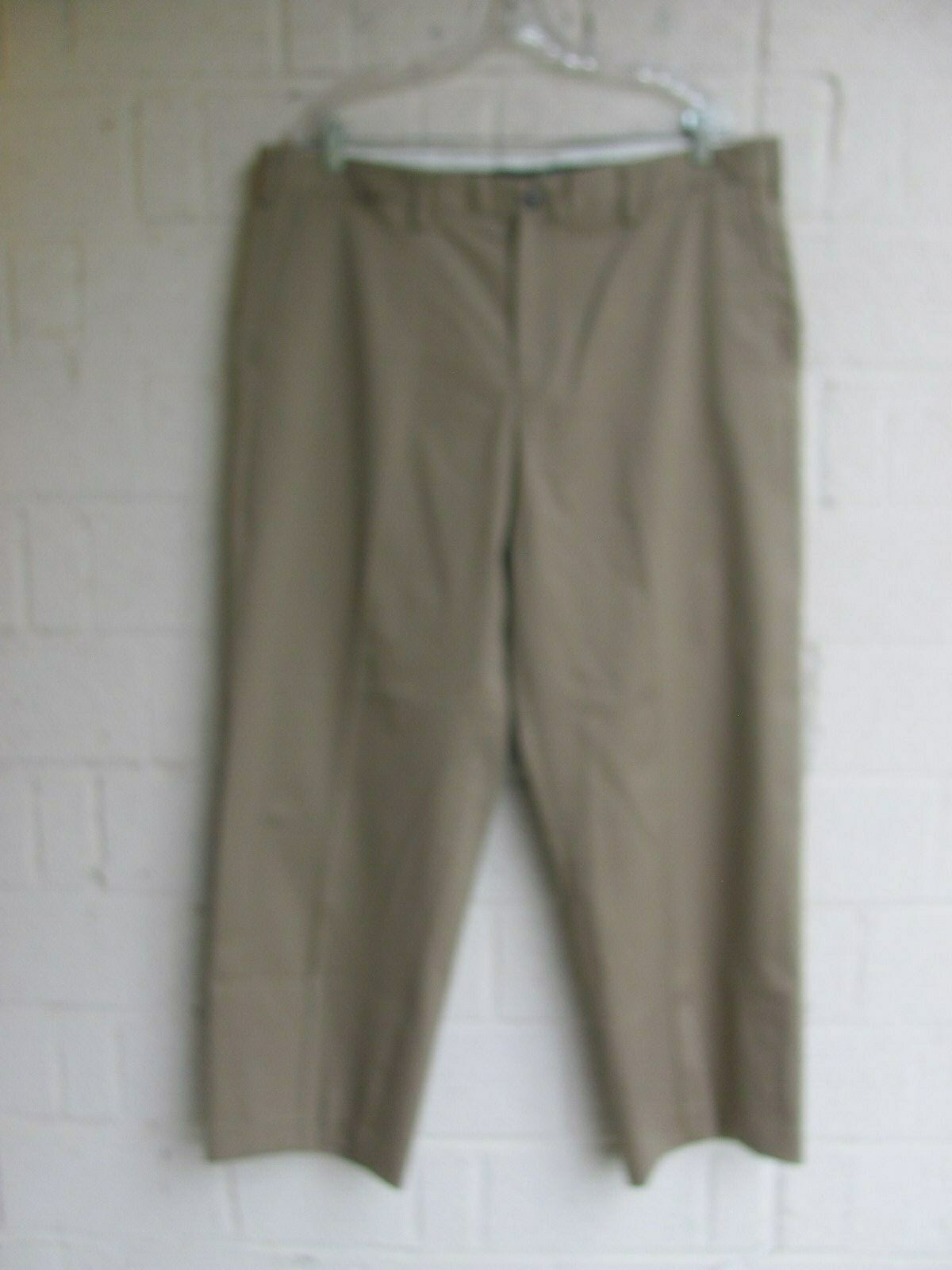 MEN'S EDDIE BAUER DRESS PANTS 38 X 30 COLOR KHAKI PRE… Gem