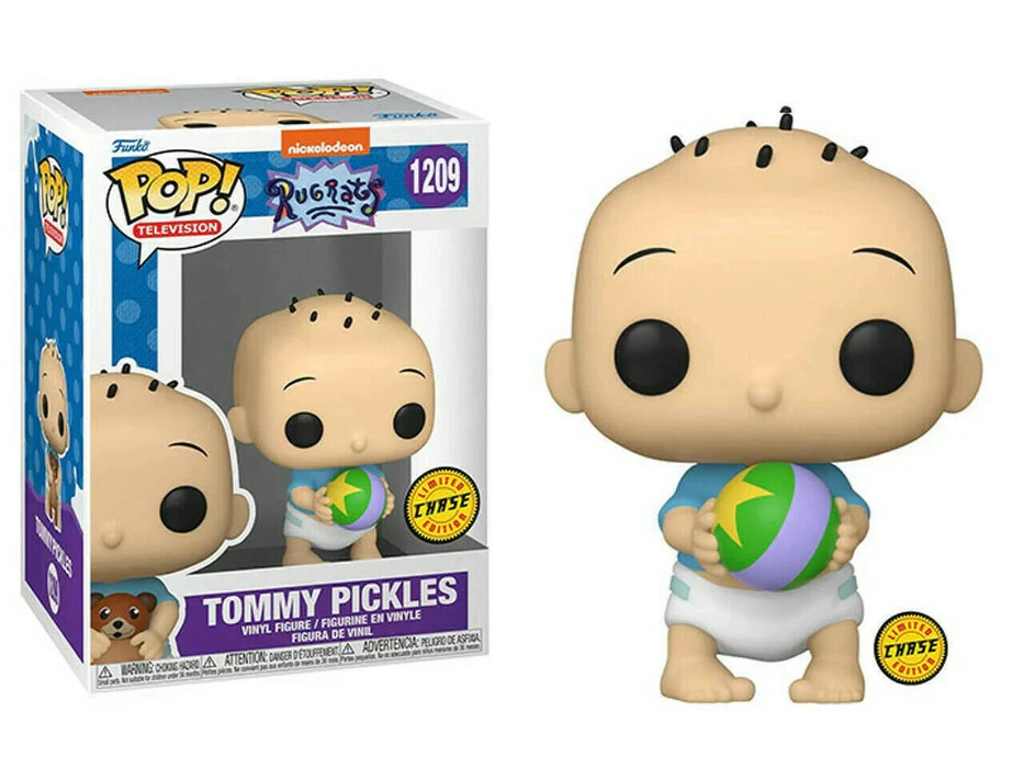 Flawed Box Funko Pop Chase Rugrats Tommy Pickles W/ Ball Figure