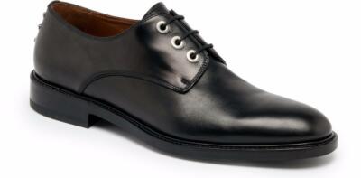 NEW GIVENCHY Black Nino Studded Lace Up Derby Shoes (Size 43 