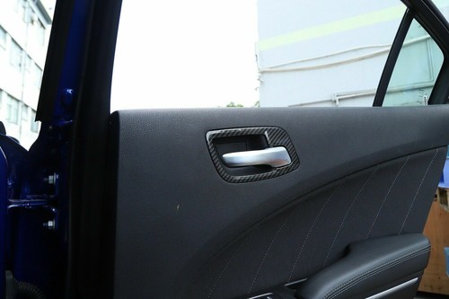 Carbon fiber Central Control Dash Decor Cover Trim Bezel for 2015+ Chrysler 300C - 第 230/371 張圖片