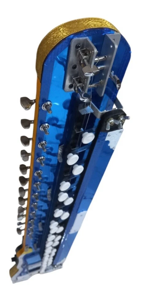 Banjo Acoustic Indian Model Bulbul Tarang Electrical String Picks Jack Cable - Image 4 of 4