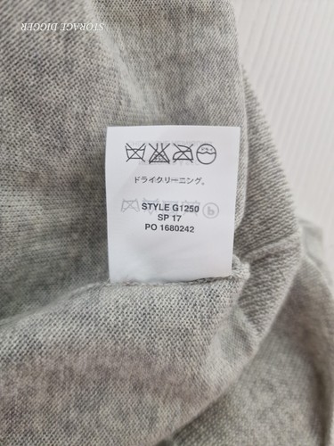 J.Crew Women's Gray Sweater w/ Blush Pink Tulle Hem Merino Wool Cardigan Size XL - Picture 18 of 18
