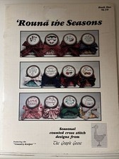 Round the Seasons Book One Cross Stitch 12 De...
