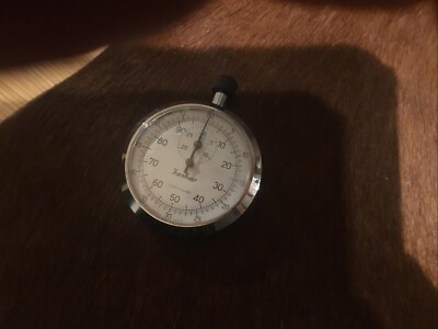 Hanhart Lever 7 Jewels Shockproof Stoppuhr 1/100min