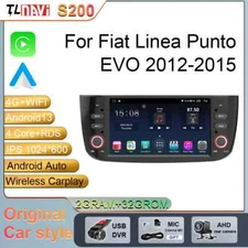 For Fiat Linea Punto EVO Multimedia GPS Navigation Car Radio Video Screen Auto