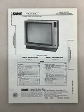 Sears 562.41520450 41520451 Service Manual Sams Photofact Free Shipping