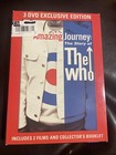 The Who – Amazing Journey: The Story Of The Who (Dvd, 2006, 3-Disc Set) w/ Book