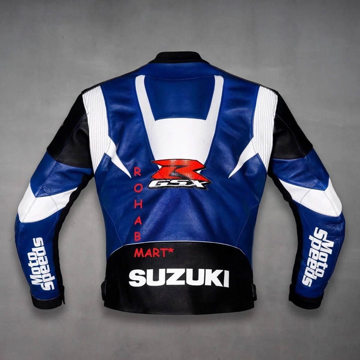 Leather suzuki hotsell jacket