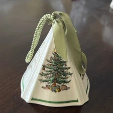 Spode Fine Bone China England. Merry Christmas , Tree Ornament Festive Tree