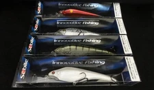 (4) SEBILE Acast Minnow 125 ML Suspending  Lure - Colors: Q2, K2, O, V-V