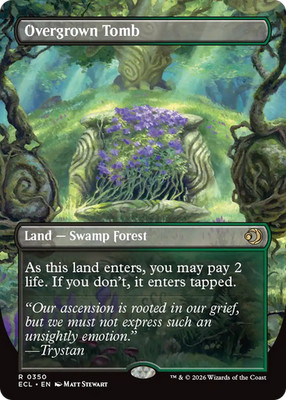 x1 Overgrown Tomb // Overgrown Tomb ECL Lorwyn Eclipsed MTG 350 M/NM 1x