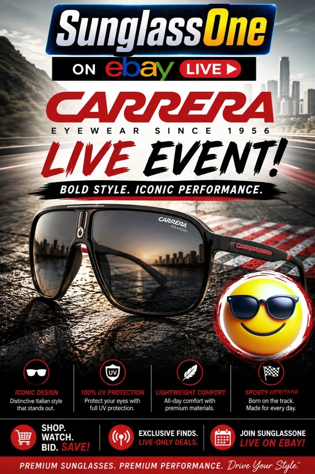 Carrera Sunglasses at Amazing Low Prices!