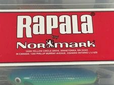 🔥 Vintage 80’s 90’s Lot Of 3 Rapala Normark Ireland DD Fishing Lure Crank bait
